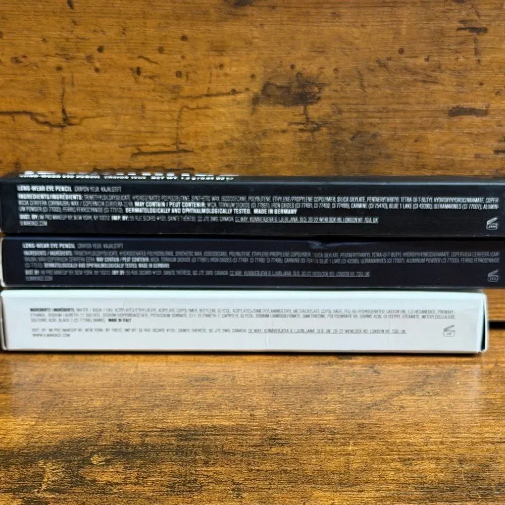 IL MAKIAGE Black Card Eye Pencil and Liner Set